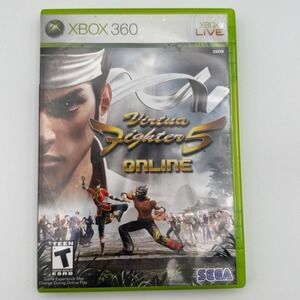 Virtua Fighter 5 Online Xbox 360 Sega Fighting Game CIB Complete